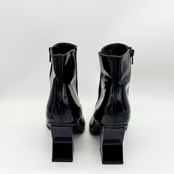 JOHN FLUEVOG ‘Modern Living Slash’ Angular Women's Ankle Boots Size: 8.5 - Picture 3 of 7